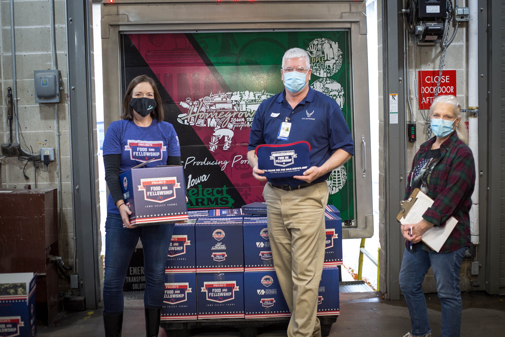 Foundation Shows Appreciation to Iowa Veterans Home Iowa Select Farms